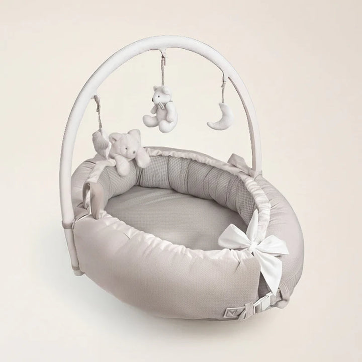 Premium Multifunction Baby Nest - Gray