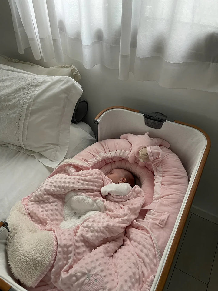 Premium Multifunction Baby Nest - Pink