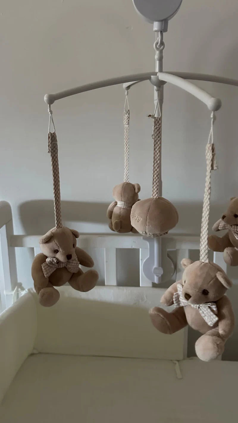 Bears nursery mobile - POPO brown