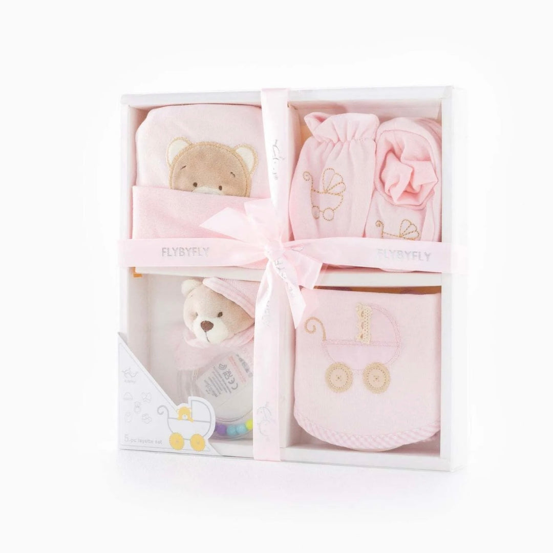 Gift package for baby - pink