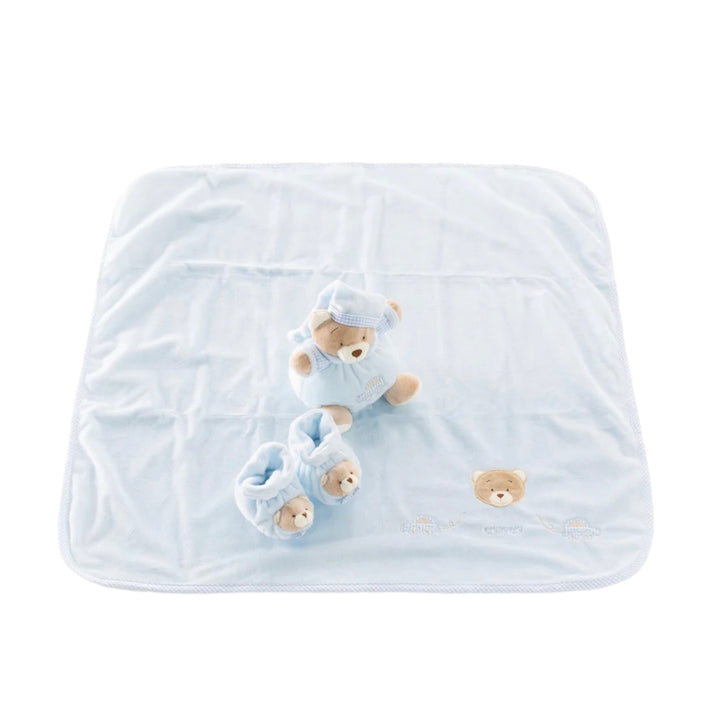 3pc baby set - blue