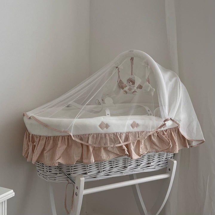 Baby crib - beige