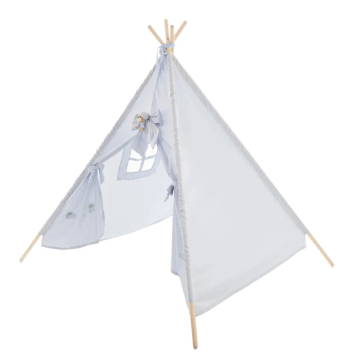 teepee tent - blue