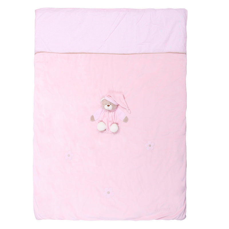 Duvet for crib - pink