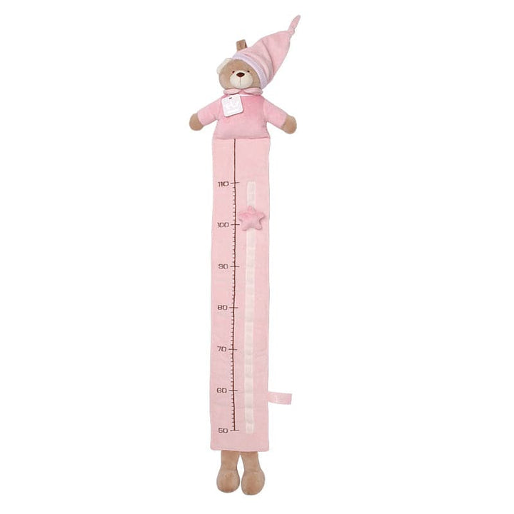 Teddy bear growth meter - pink