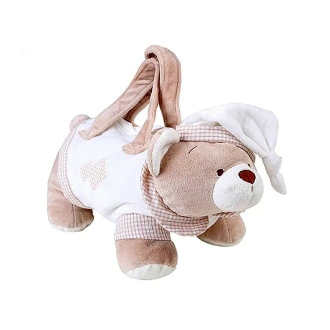 Children's teddy bear backpack - beige