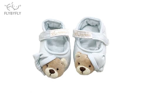 Baby cloth shoes - blue