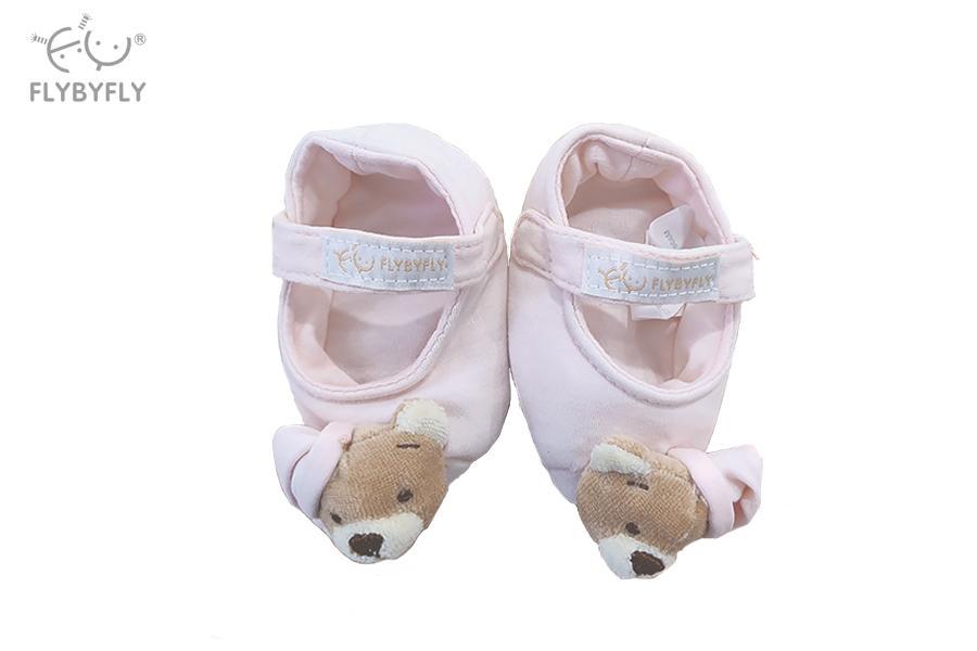 Baby cloth shoes - pink