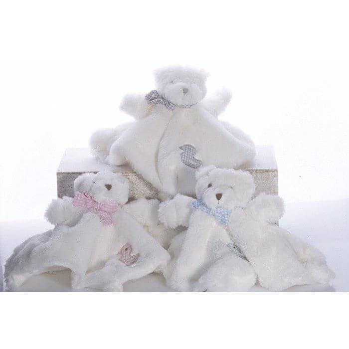 Teddy bear snuggler blanket - pink