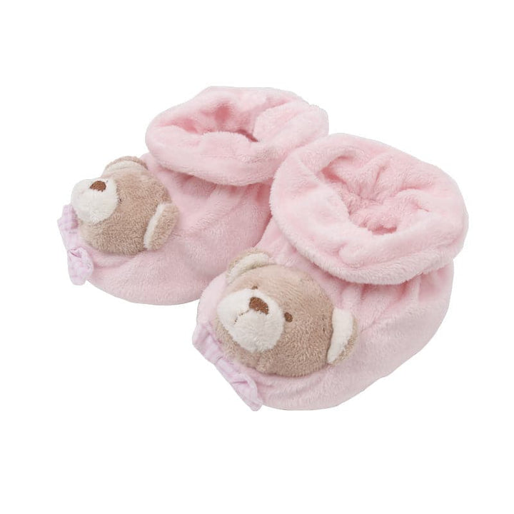 Warm baby shoes - pink