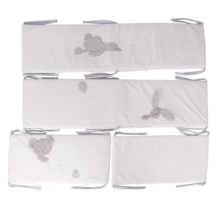 4 Pieces bedding set - white