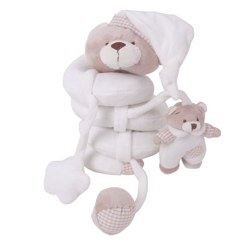 Bed roll bear - beige