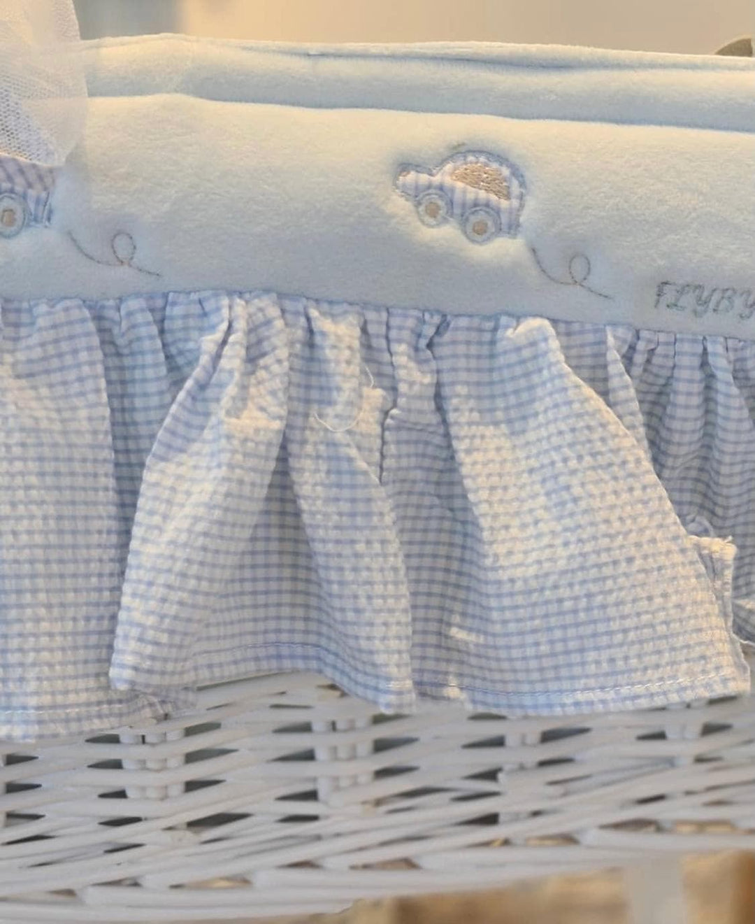 Baby crib - blue