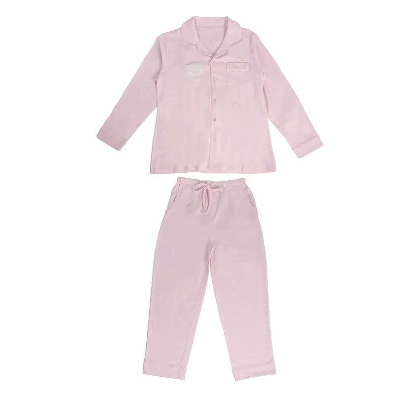 Double pajama set for mother and baby - pink