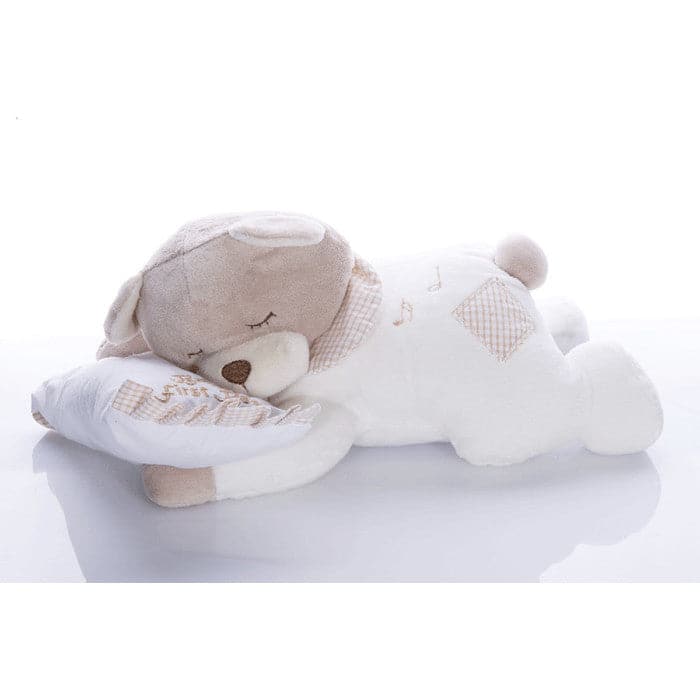 Sleeping teddy bear - beige