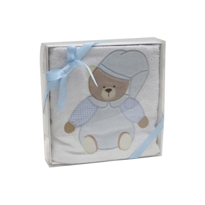 Baby towel - blue