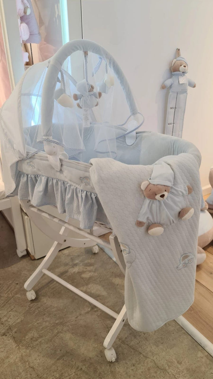 Baby crib - blue