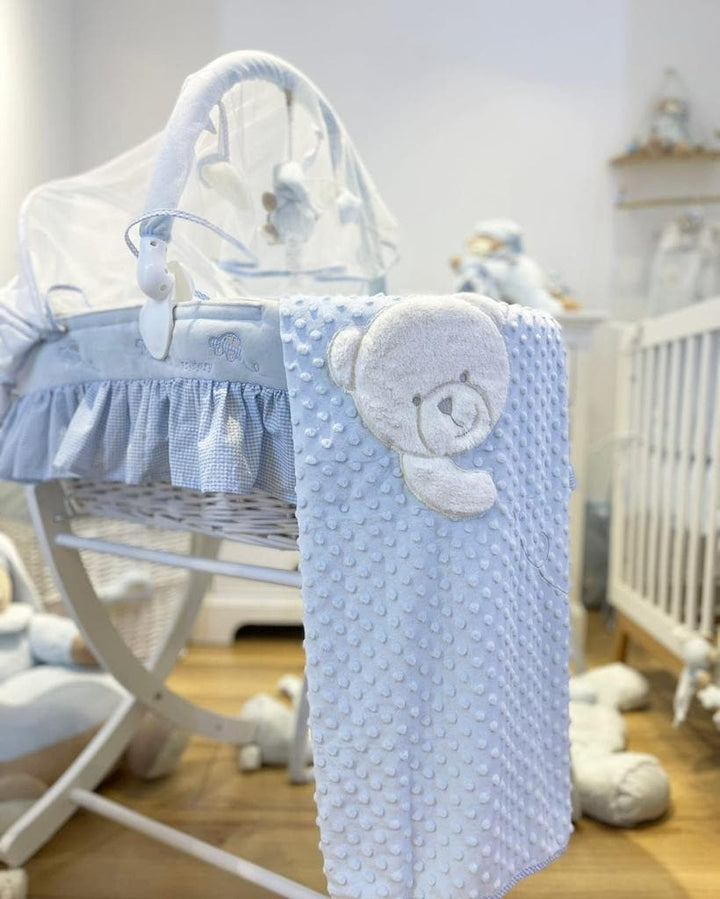 Baby crib - blue