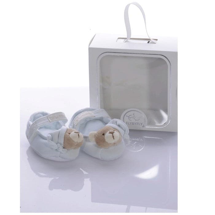 Baby cloth shoes - blue