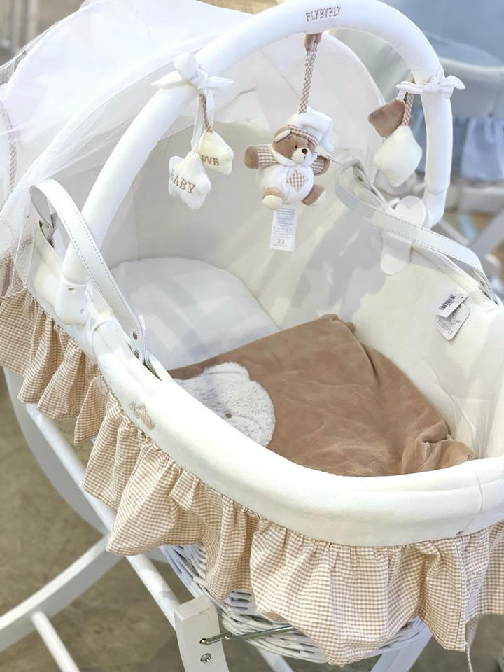 Baby crib - beige